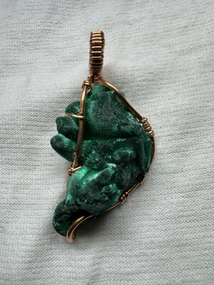 Malachite Specimen Pendant Style 1