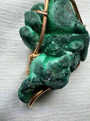 Malachite Specimen Pendant Style 1