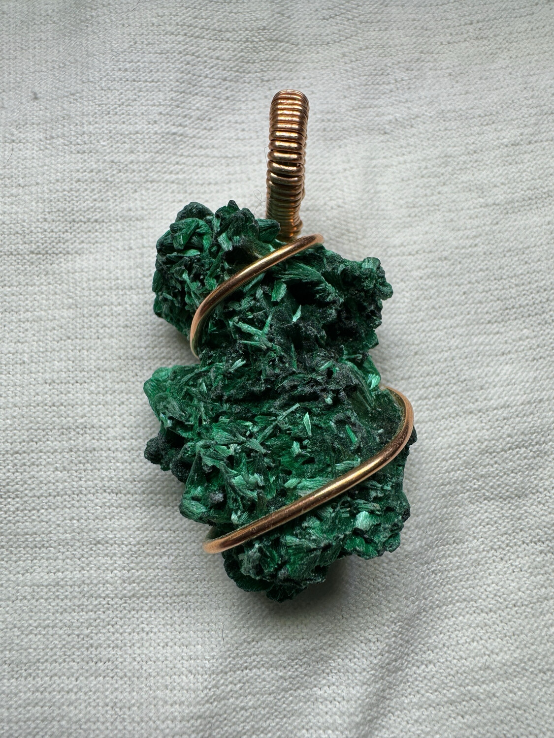 Malachite Specimen Pendant Style 4