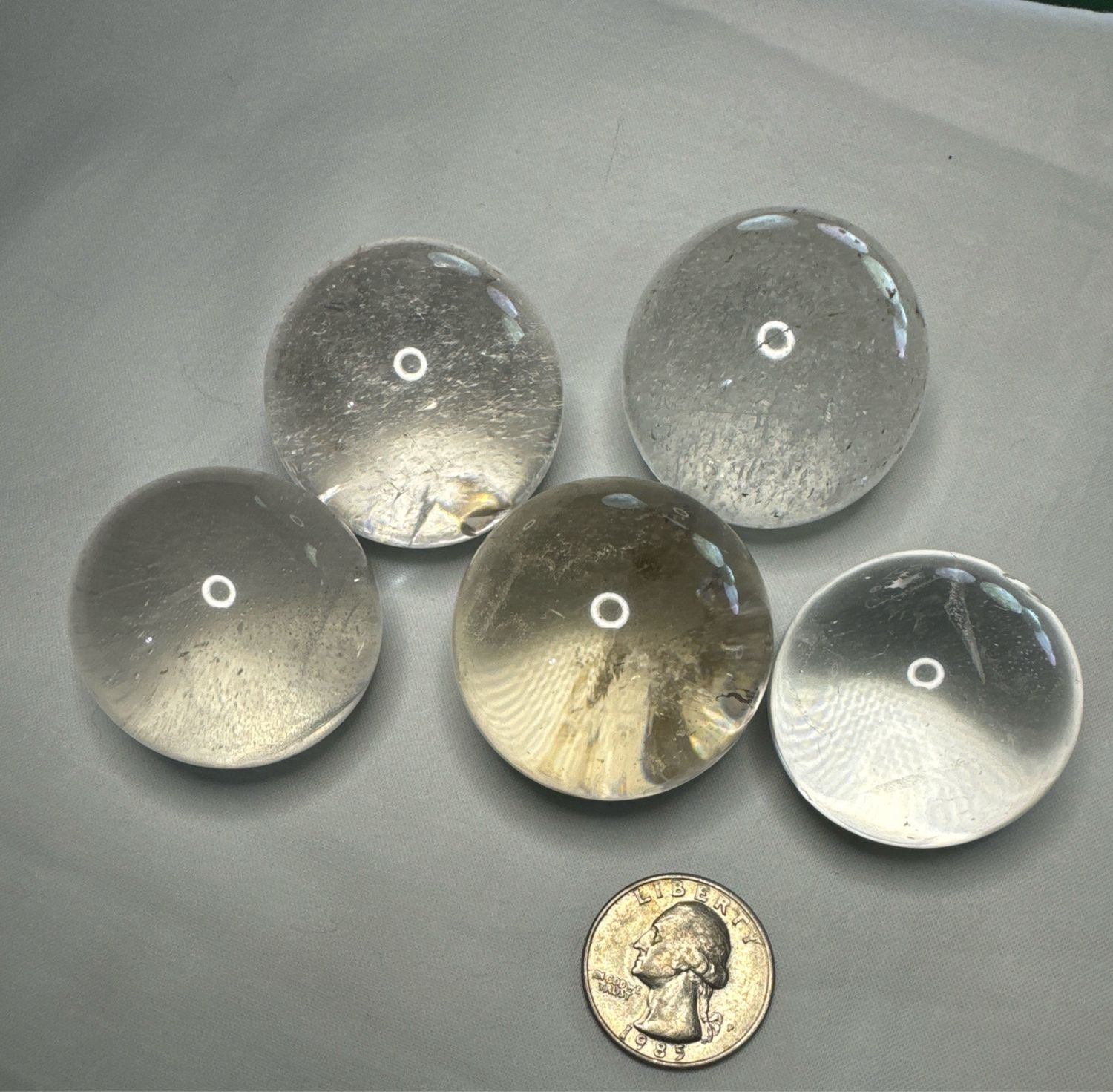 Clear Quartz Small Spheres