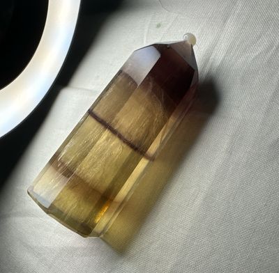 Yellow Fluorite Mini Tower