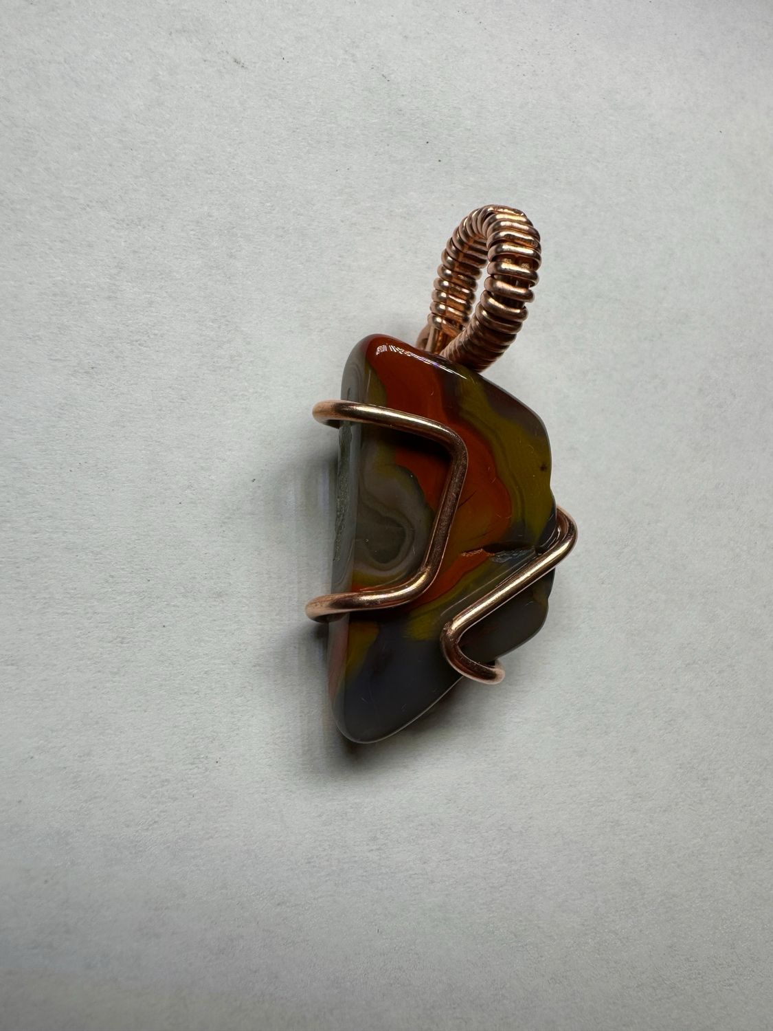 Kentucky Agate Pendant Small
