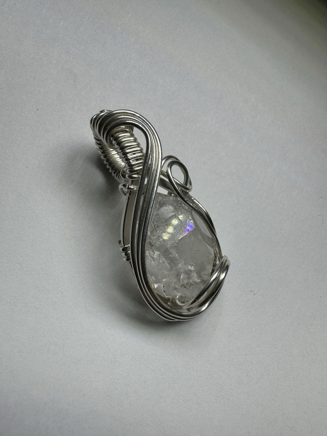 Herkimer Diamond In Sterling Silver