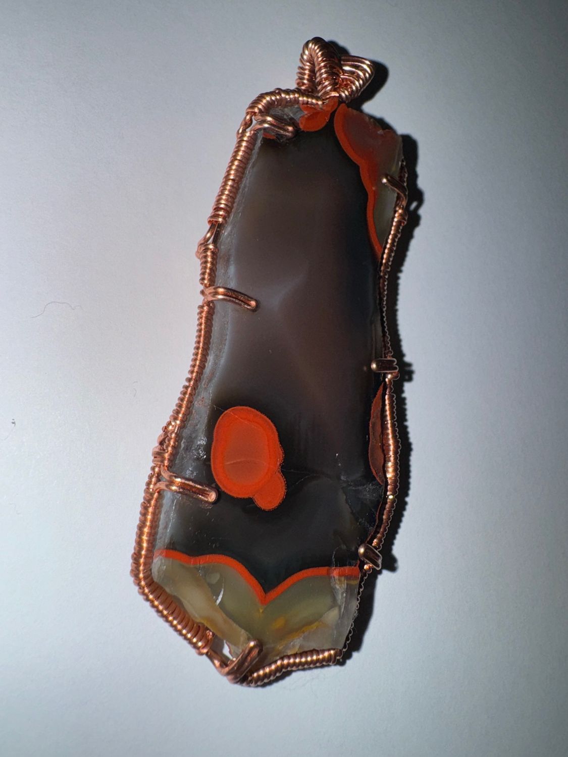 Large Kentucky Agate Pendant
