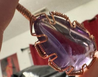 Ametrine Pendant In Copper