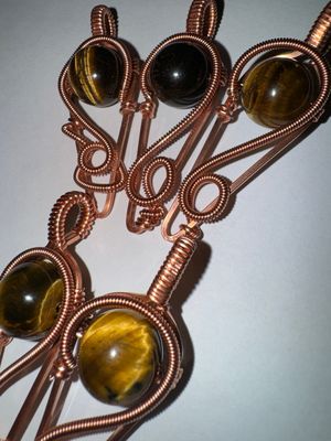 Tiger Eye Fidget Pendant