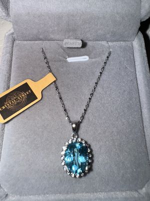 Topaz Sterling Silver Necklace