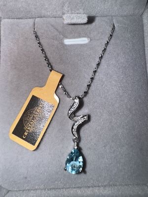 Topaz Sterling Silver Necklace