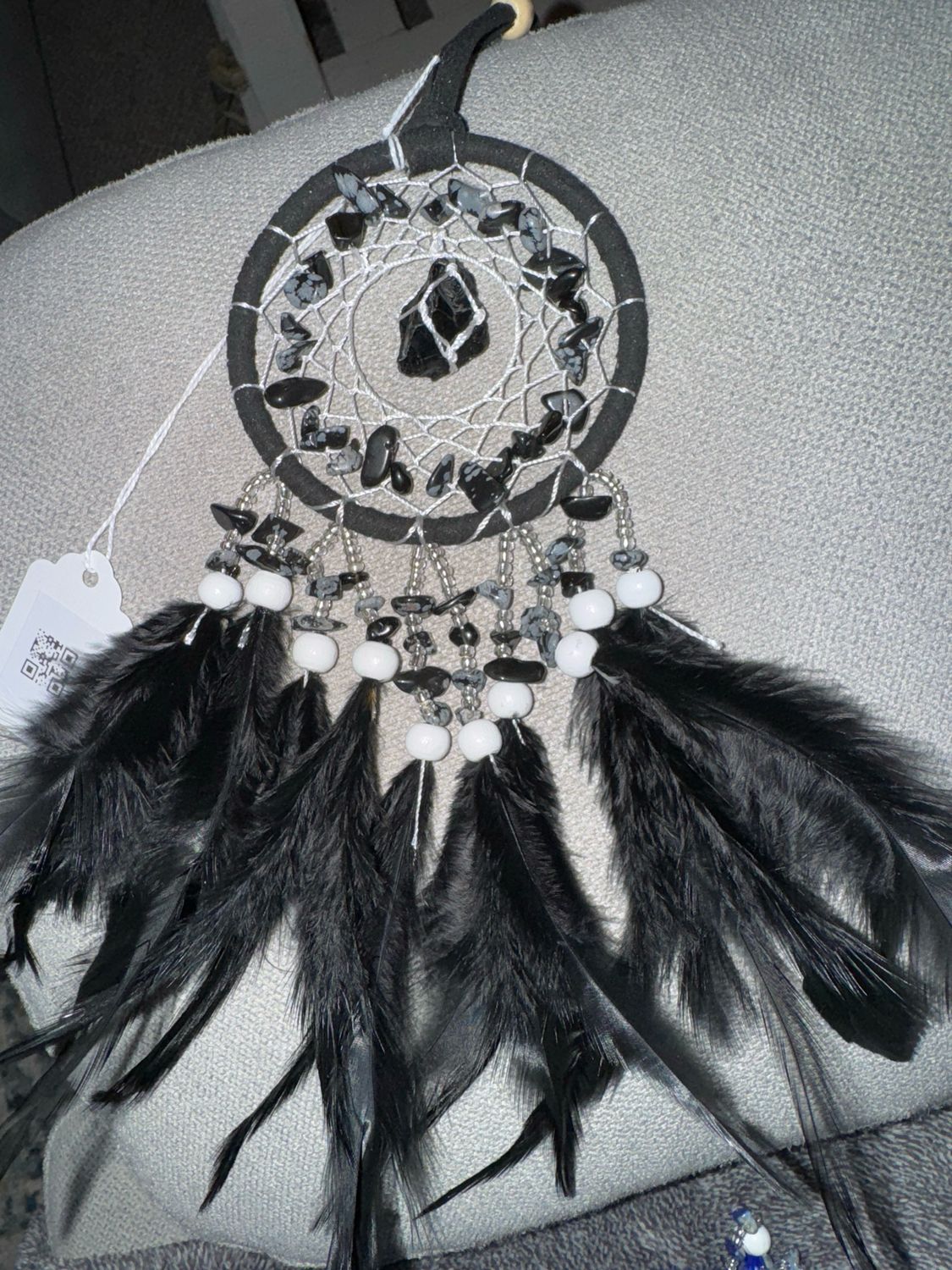 Black Obsidian Dream Catcher