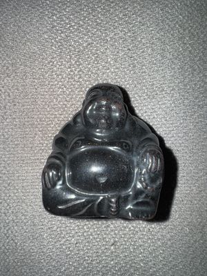 Hematite Buddha Carving