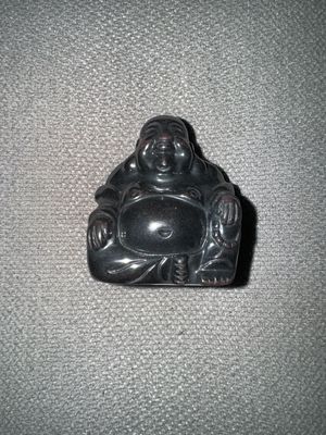 Hematite Buddha Carving