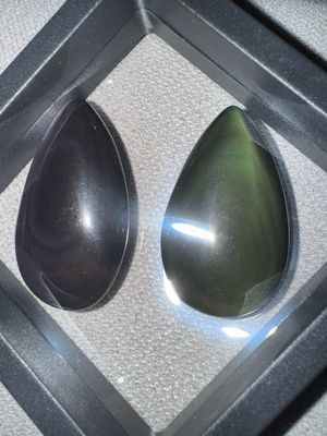 Rainbow Obsidian Teardrop Cabochon