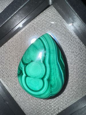 Malachite Teardrop Cabochon