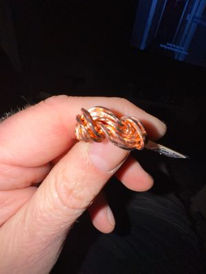 Braided Copper Ring