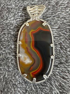 Kentucky Agate In Sterling Silver