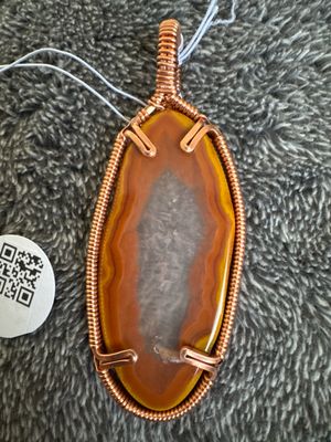 Transparent Kentucky Agate Pendant