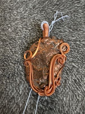 Michigan Float Copper Pendant