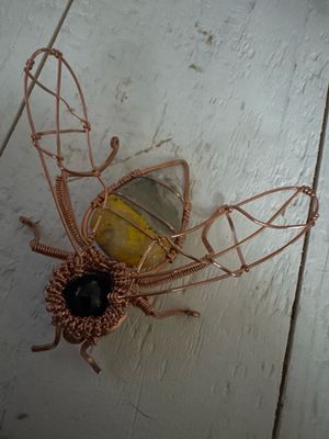 Bumblebee Jasper Bee Handmade Sculpture