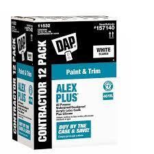 Dap White Alex Plus 10.1 Oz  All Purpose Acrylic Latex Caulk Plus Silicone (40yr)