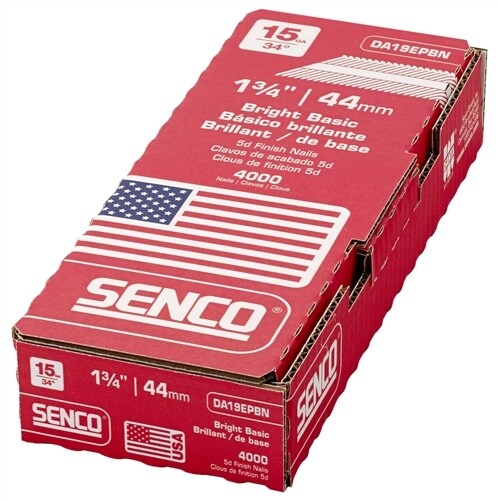 15-gauge ( 1-3/4" ) Senco Nails ( 4000 qty )
