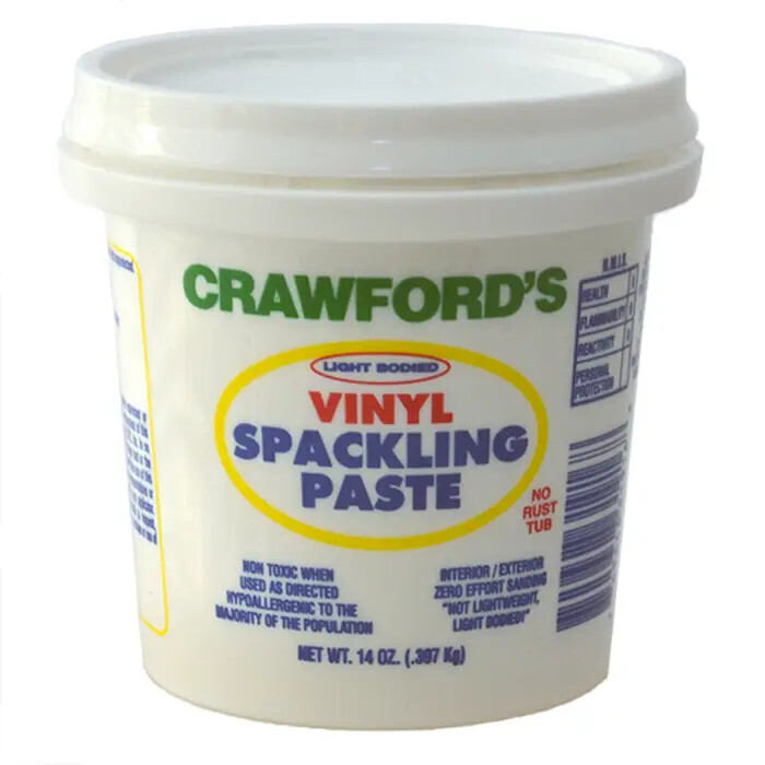 Crawfords Vinyl Spackling Paste (14oz)