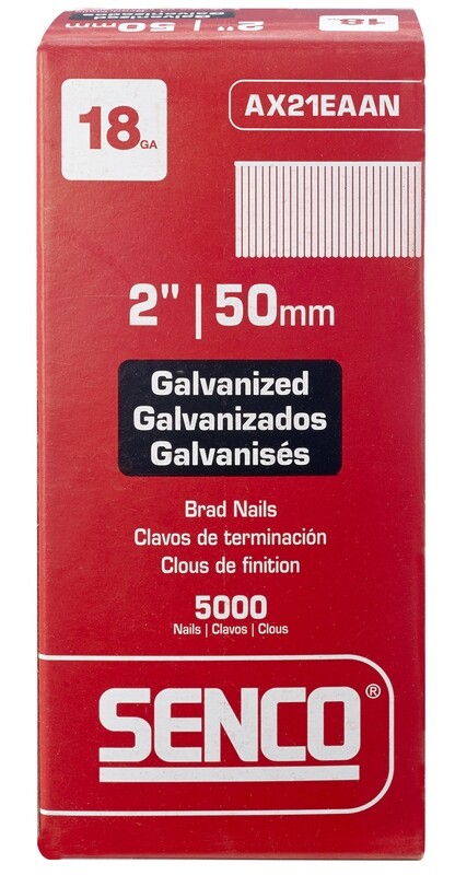 18-gauge ( 2" ) Senco Nails ( 5000 qty )