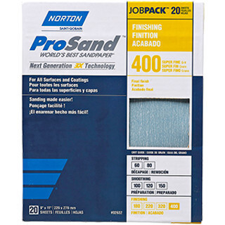Norton 9"x11" ProSand 400 Grit