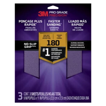 3M Pro Grade 180 Grit (3 pack)