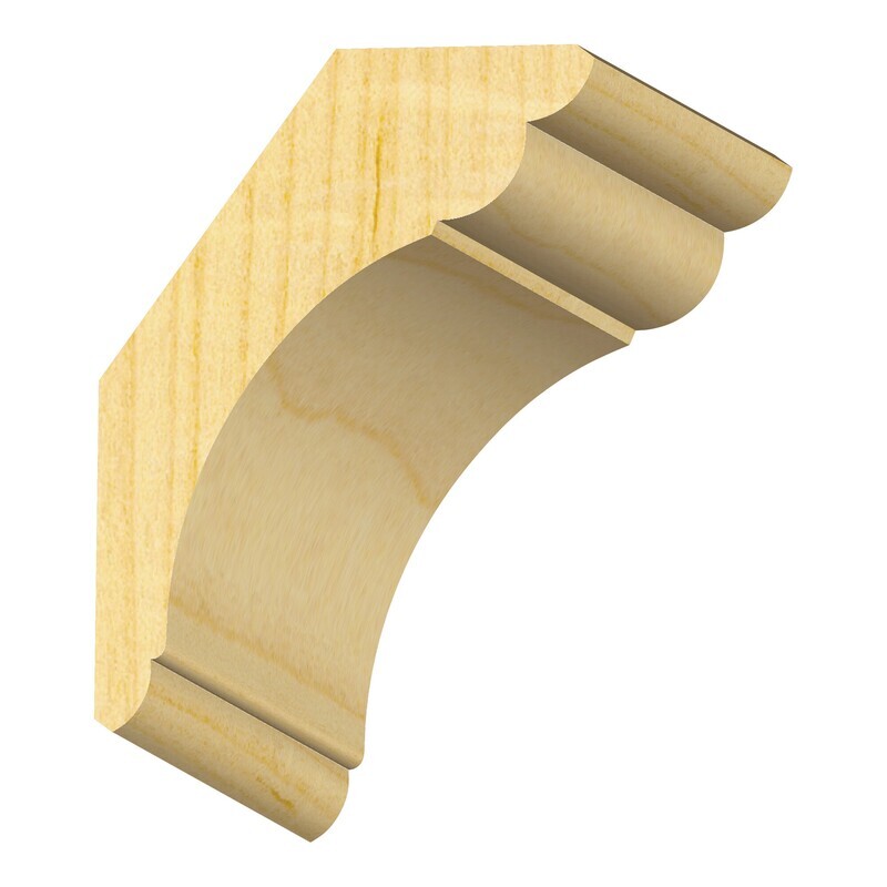 407SP - Cornice (1-1⁄8"x4-1⁄2") Pine Solid