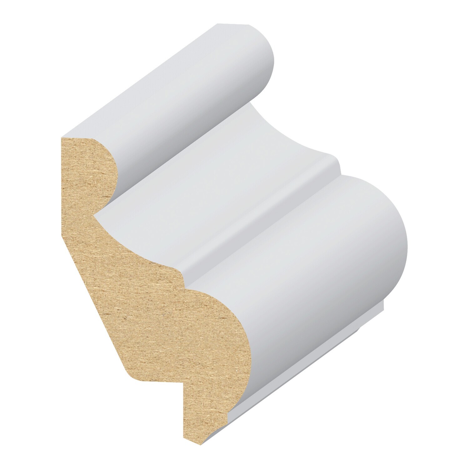 733MUL - Panel Cap with 3/4" Rab't (1-1⁄4"x2") MDF Ultralight