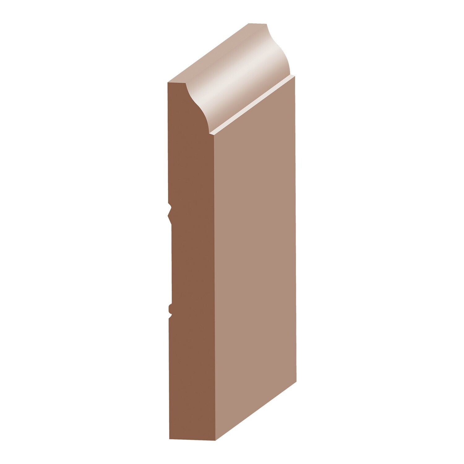 314P-4 - Coronado/#620 Base (9⁄16"x4-1⁄4") Poplar