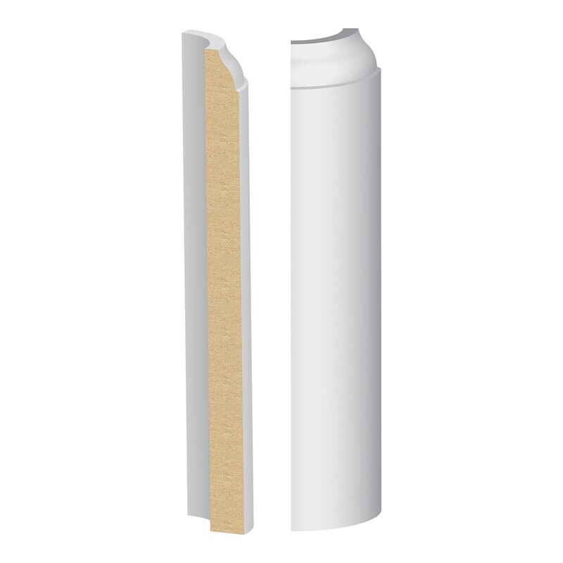 314MUL-7W - Coronado/#613 Base Radius Corner to match 314MUL-7 (9⁄16"x7-1⁄4") MDF Ultralight