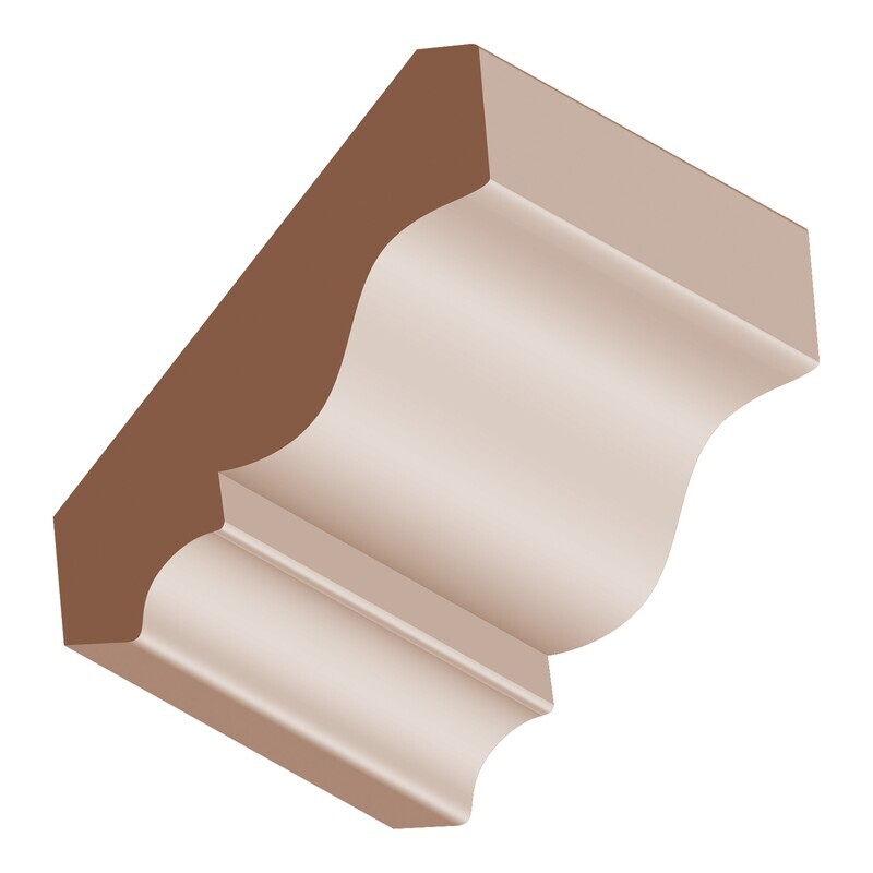 404-O - Colonial Crown (1⁄2"x2-1⁄4") Oak