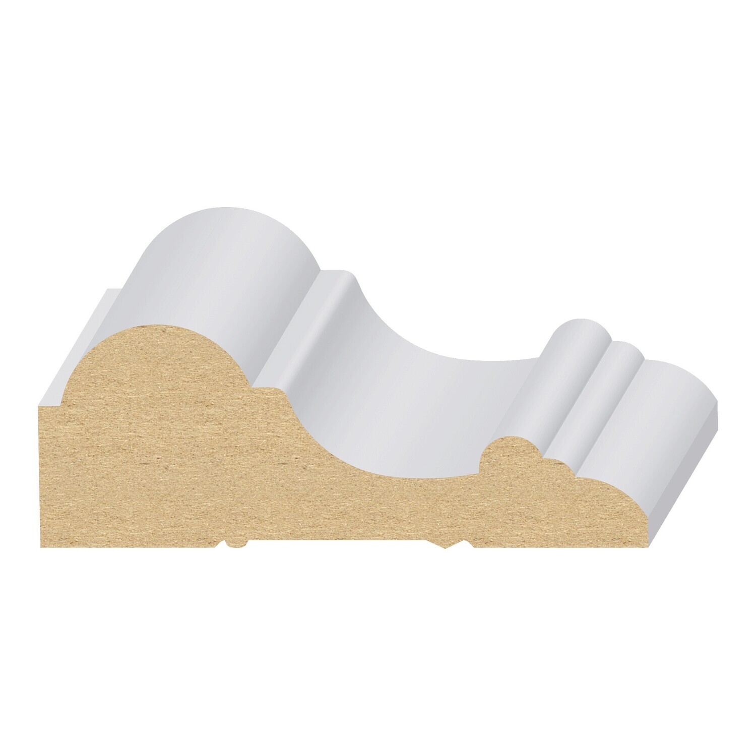 160MUL - Lancaster/Hermosa Casing (1-3⁄16"x3-1⁄4") MDF Ultralight