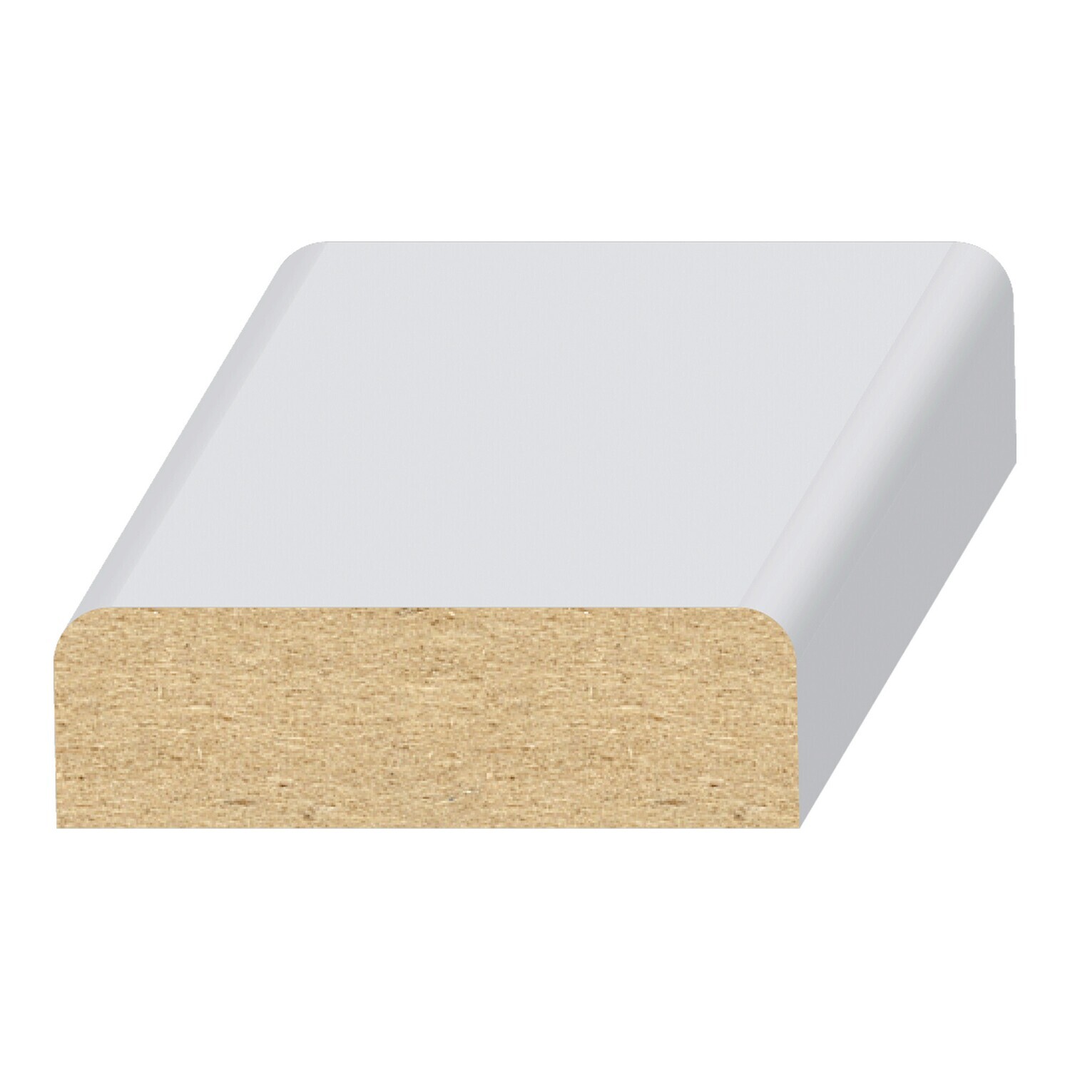 202MUL - 2 Round Edge Stop - 2RE (3⁄8"x1-1⁄4") MDF Ultralight