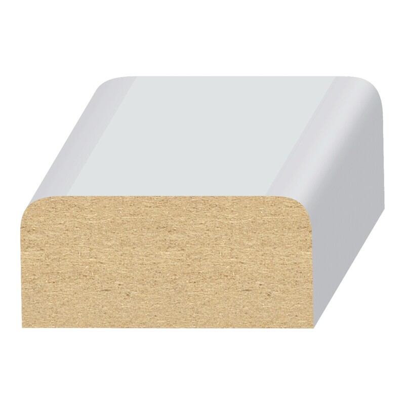 1098MUL - 2 Eased Edge Wall Cap (11⁄16"x1-1⁄2") MDF Ultralight