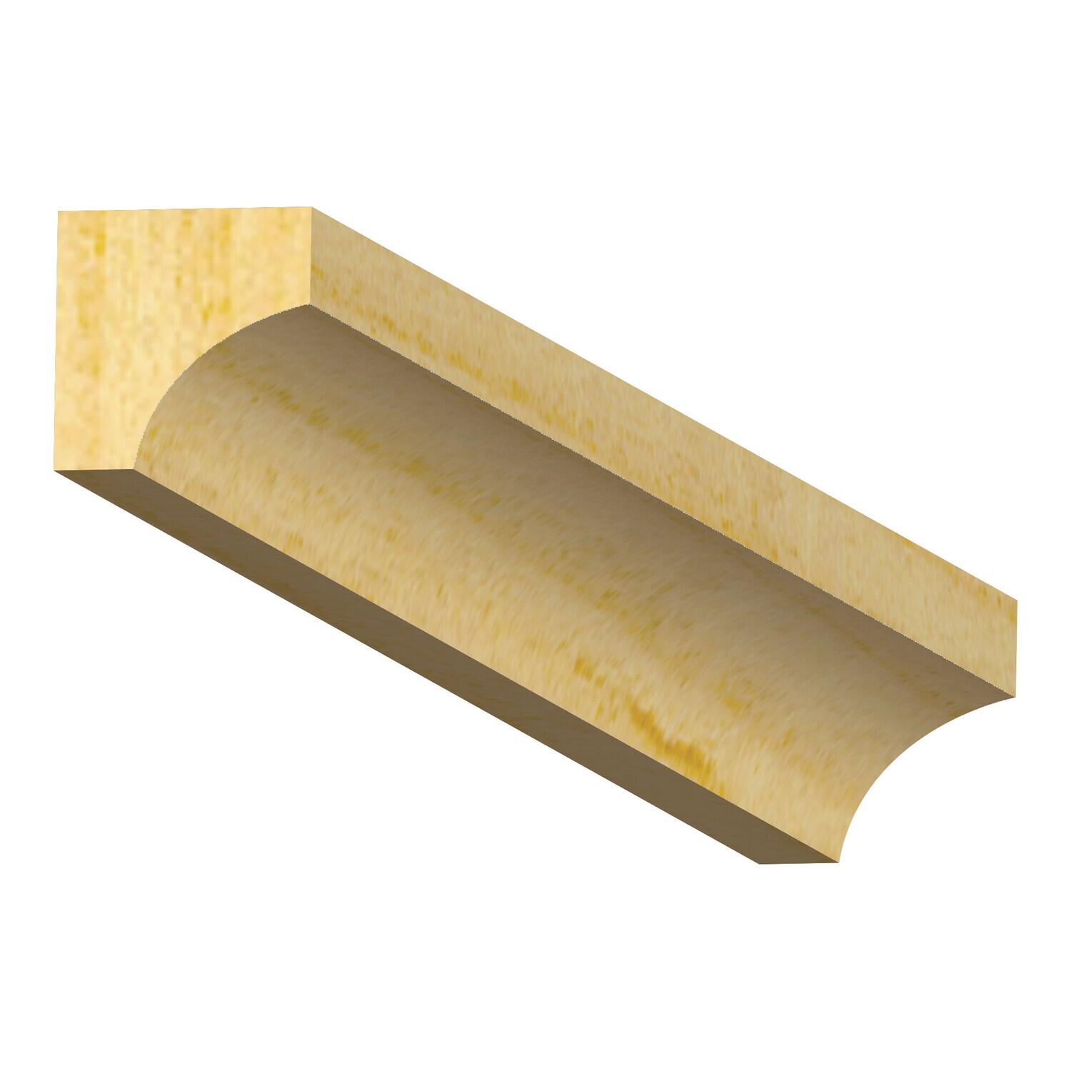 520SP - Cove (3⁄8"x3⁄8") Pine Solid