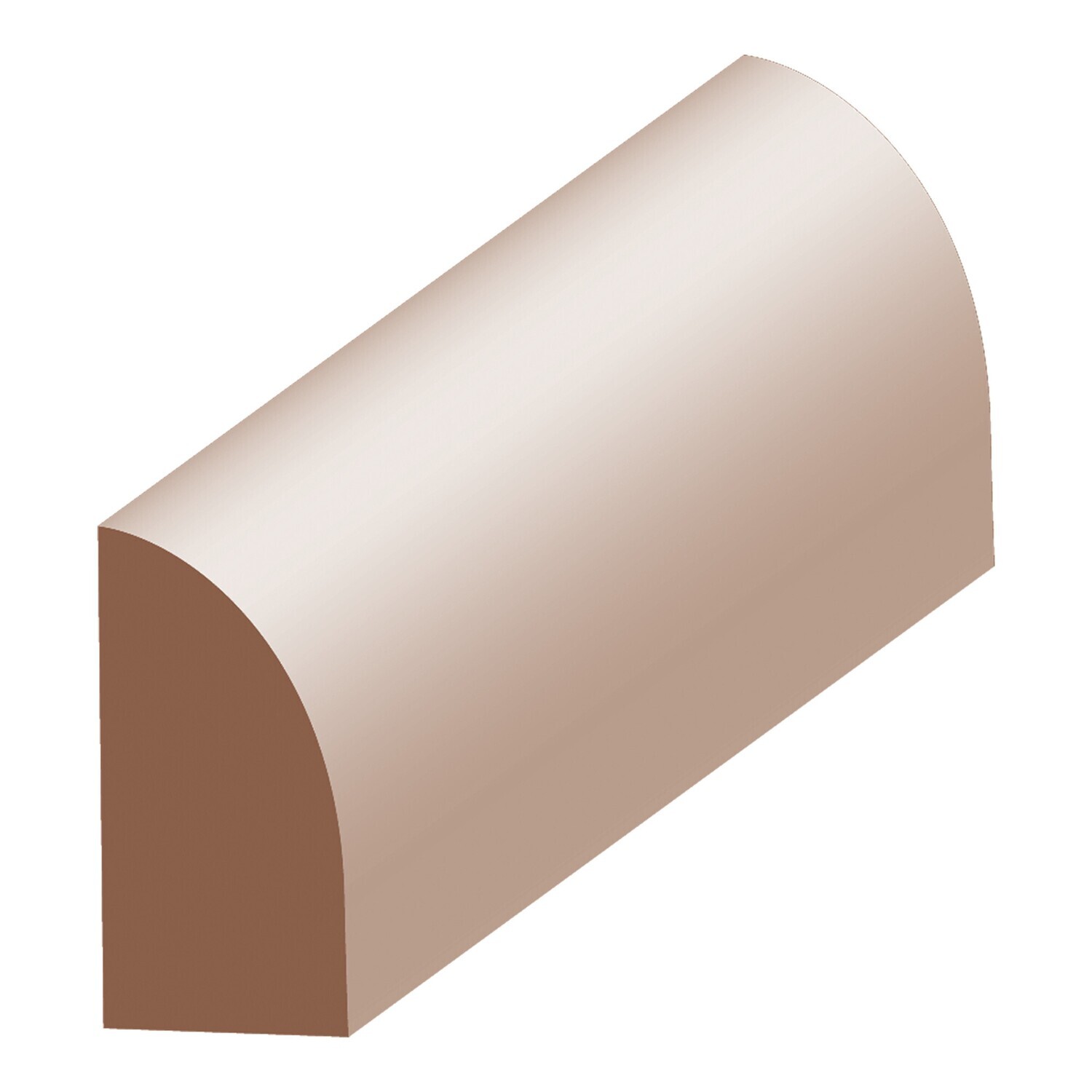 300A-O - Base Shoe (3⁄8"x3⁄4") Oak