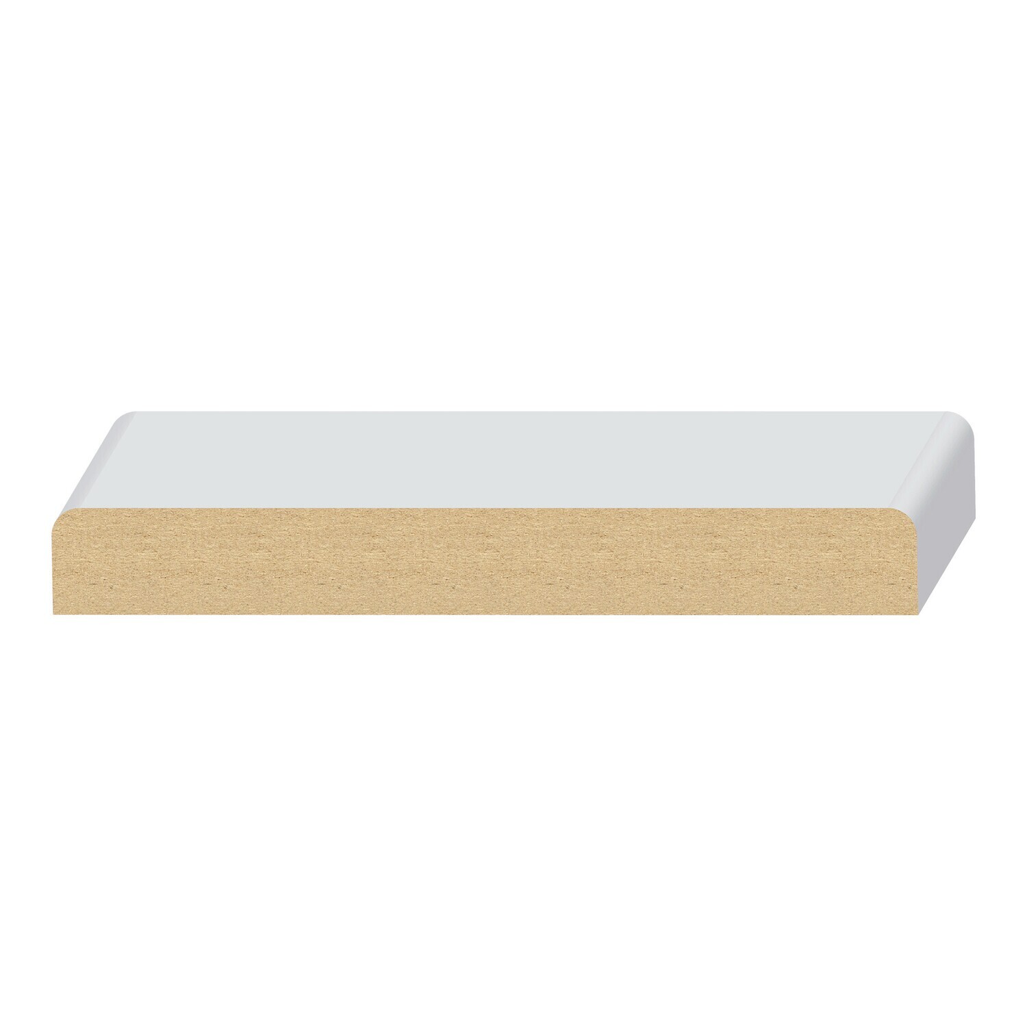 1101MUL - 2 Eased Edge Wall Cap (11⁄16"x5-1⁄2") MDF Ultralight