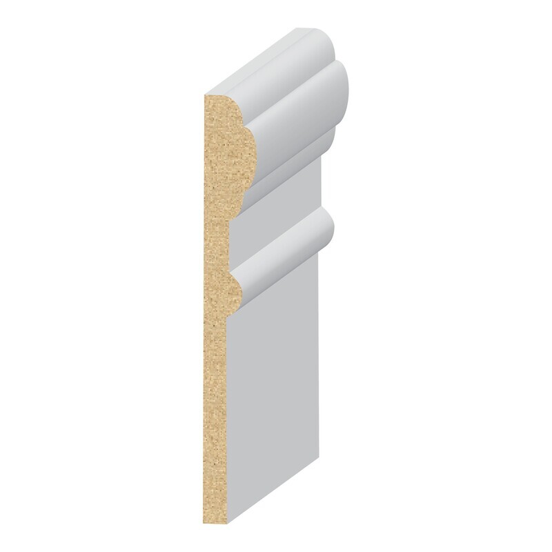 656MUL - Traditional Chair Rail (5⁄8"x4-1⁄2") MDF Ultralight