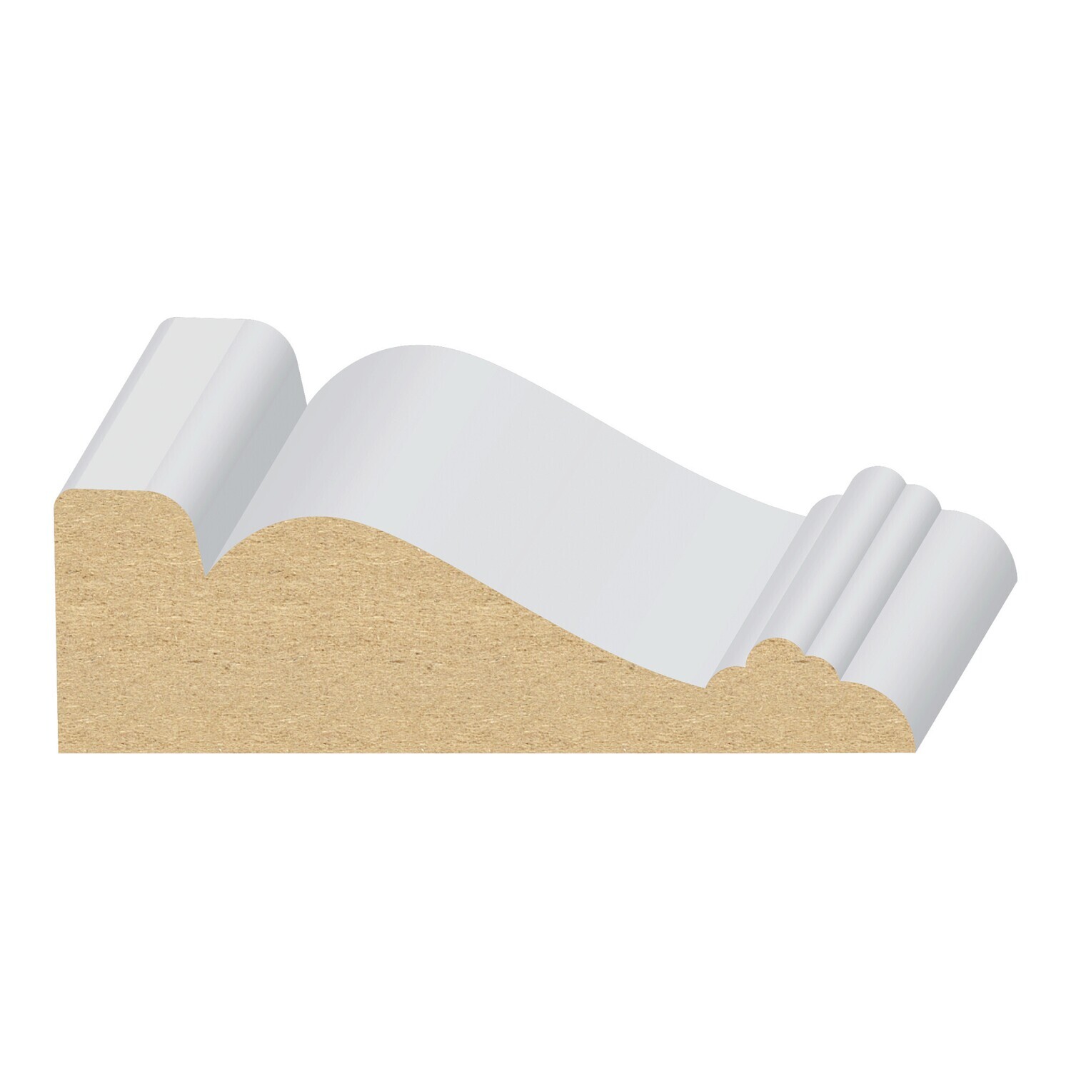 186MUL - 49er Casing (1"x3-1⁄4") MDF Ultralight