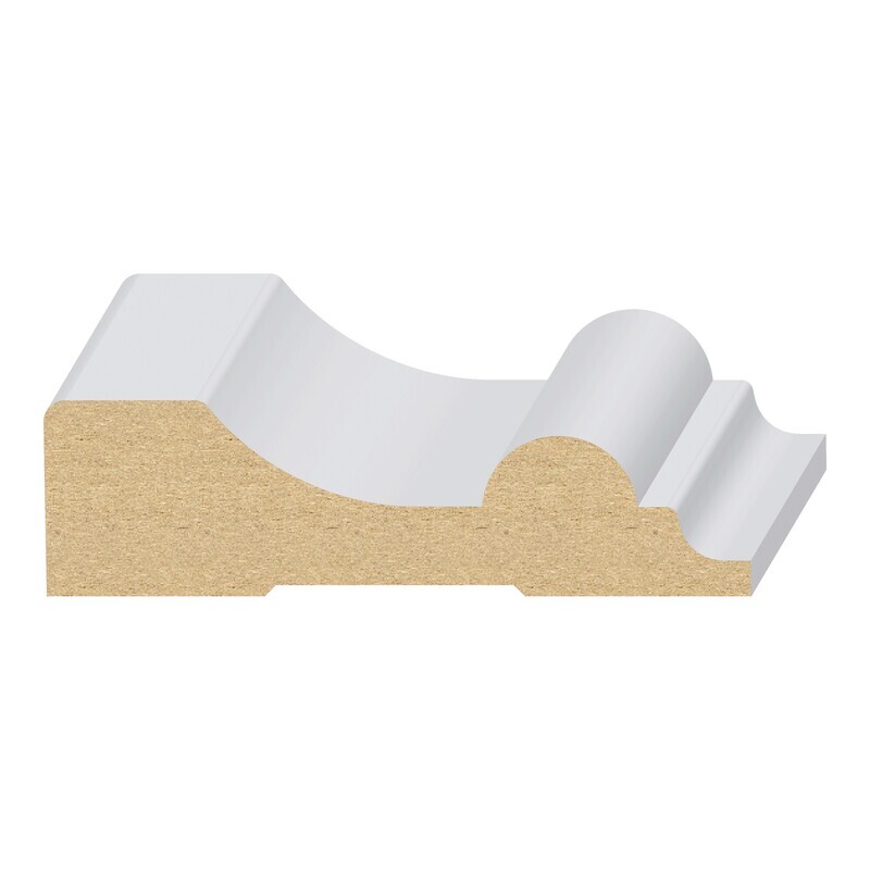146MUL-3 - Classic Beaded Casing (7⁄8"x3-7⁄16") MDF Ultralight
