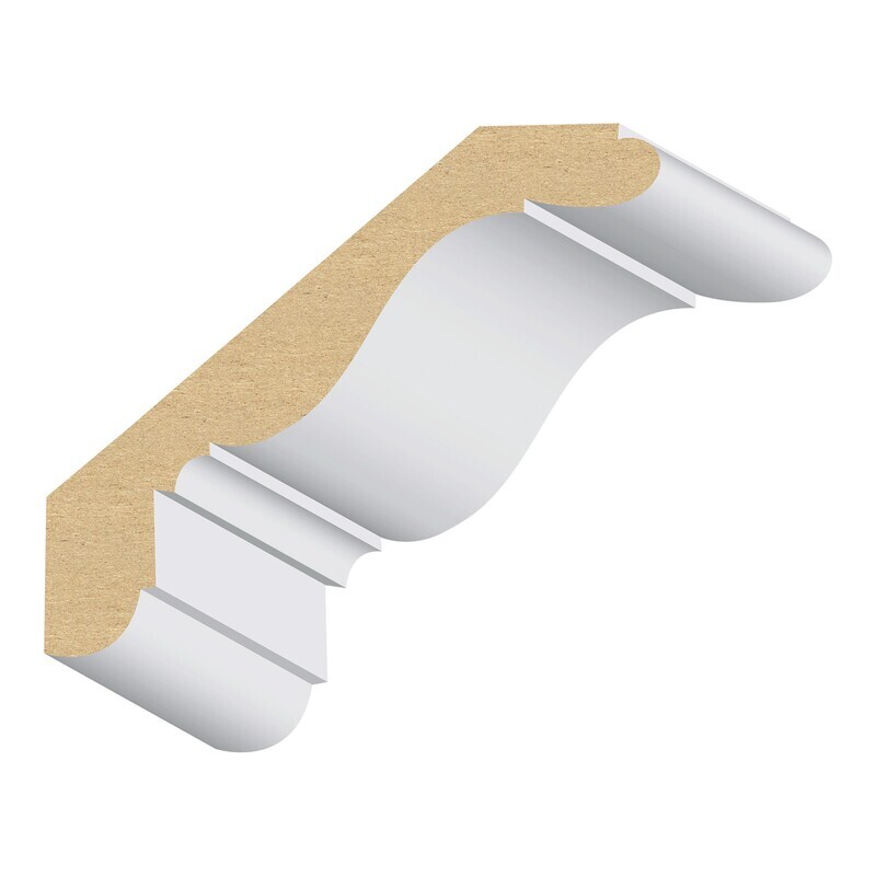 408MUL-4 - Cornice (3⁄4"x4-5⁄8") MDF Ultralight