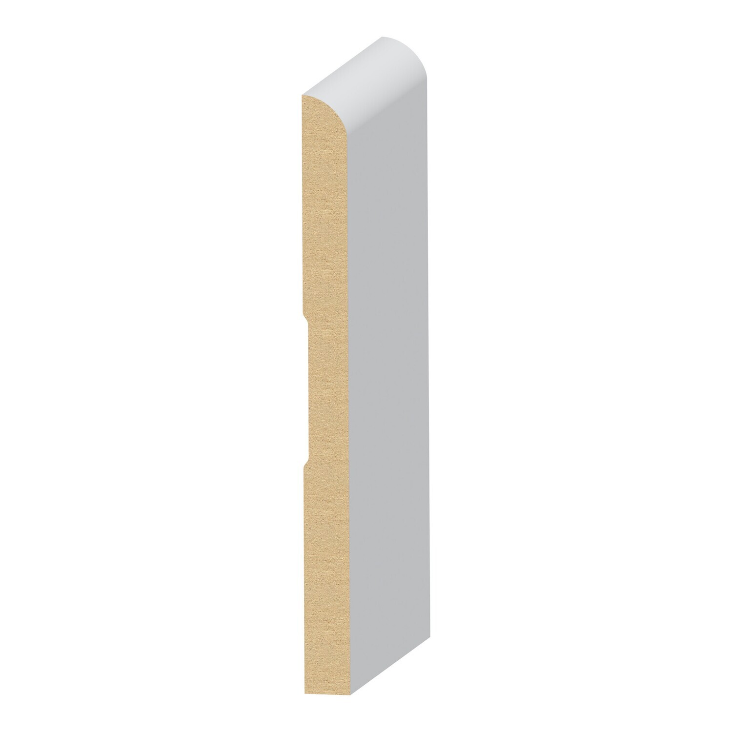 358MUL - Bullnose Base (9⁄16"x7-1⁄4") MDF Ultralight
