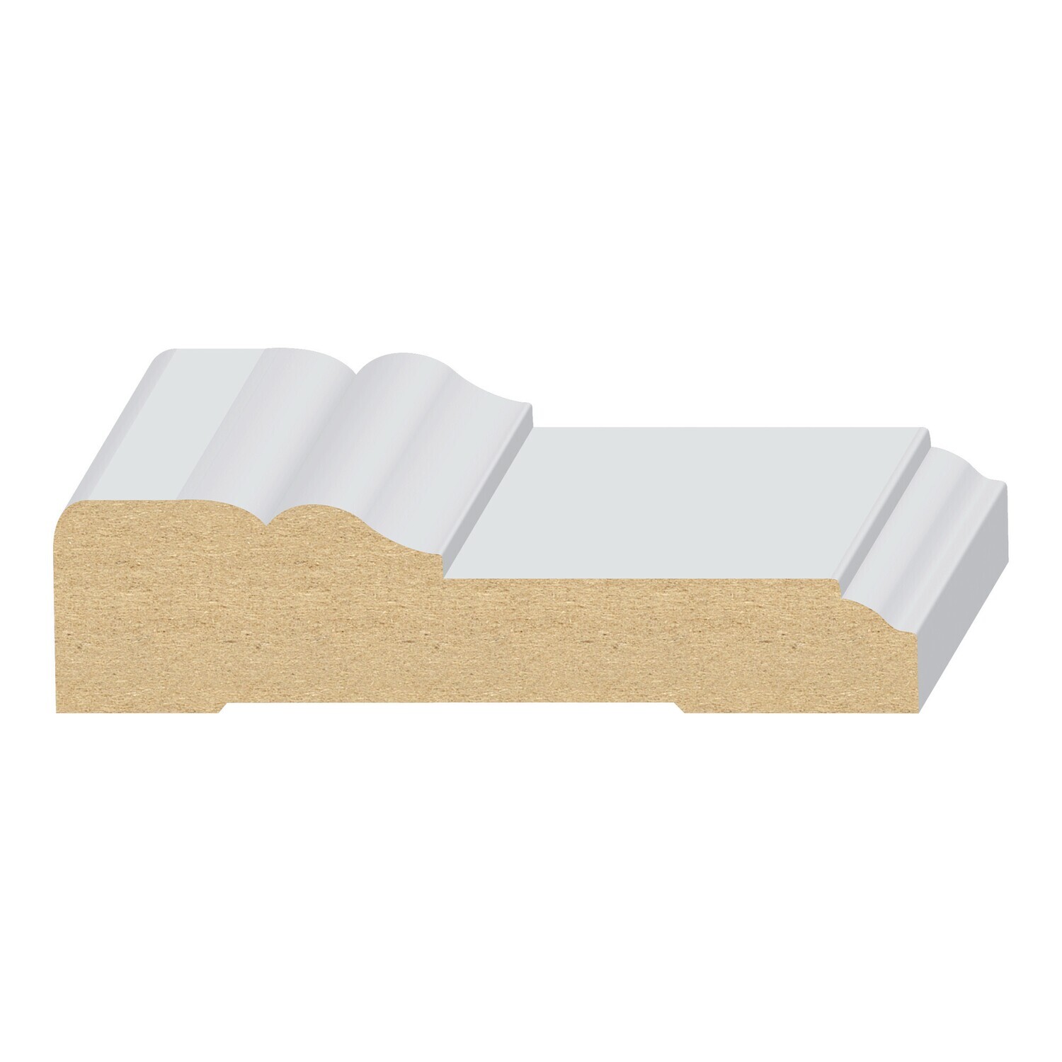 156MUL - Shasta Casing (7⁄8"x3-1⁄2") MDF Ultralight