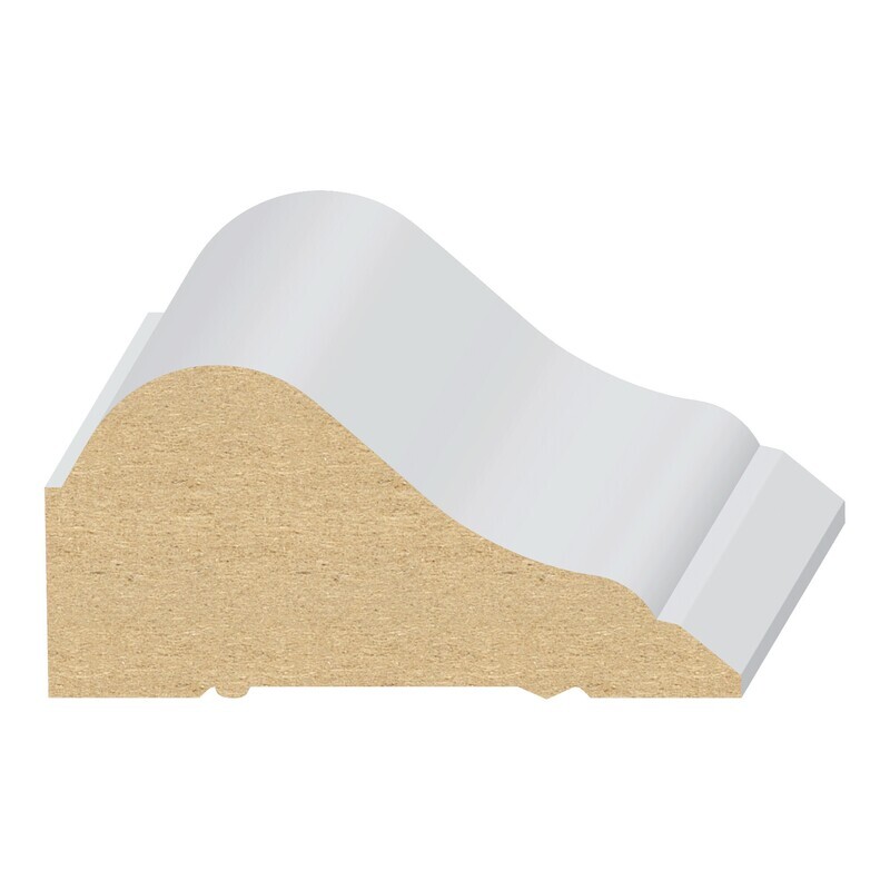 164MUL - Bell Court Casing (1-1⁄4"x2-1⁄2") MDF Ultralight