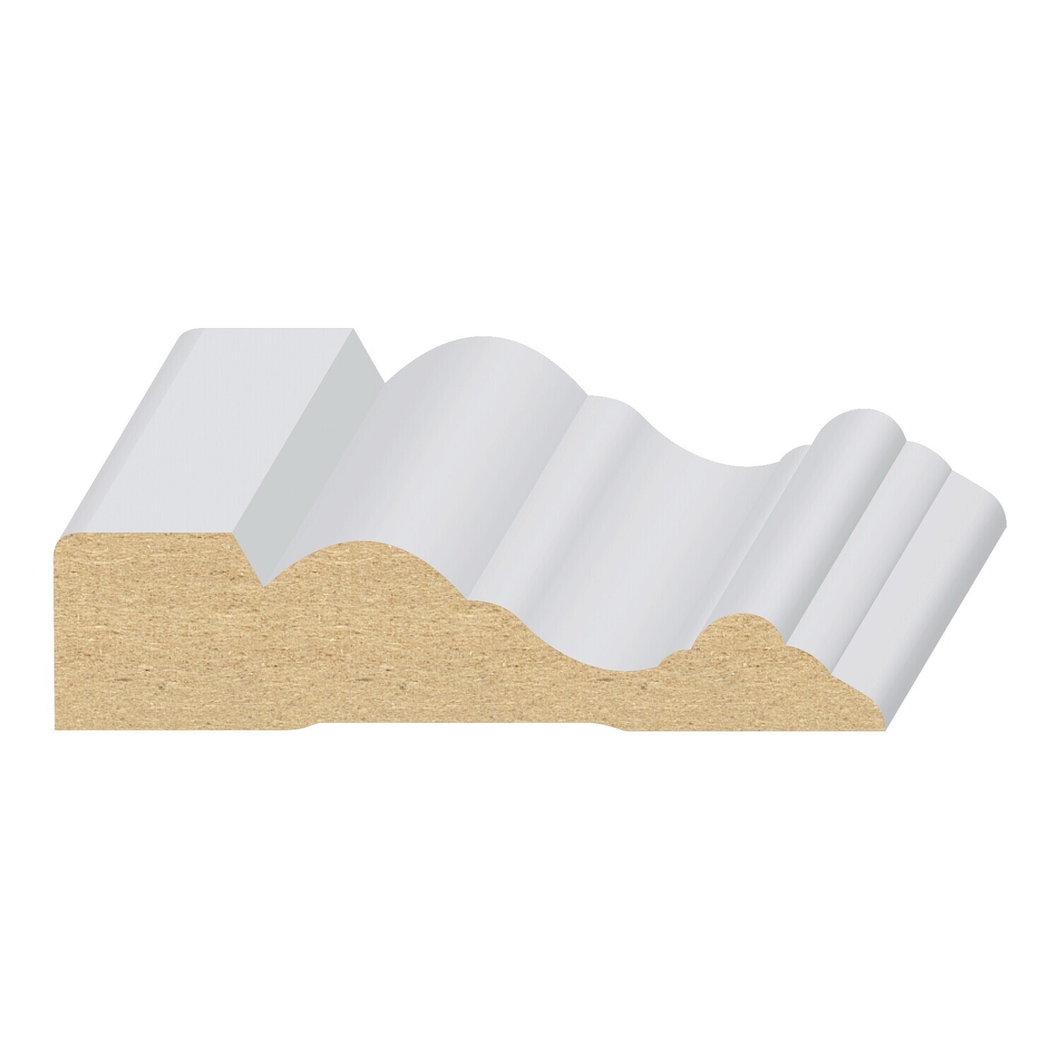 138MUL - Mackenzie Casing (5⁄8"x2-1⁄2") MDF Ultralight