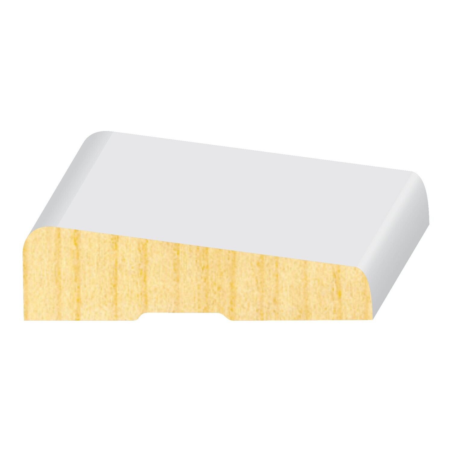 PR103BFJ - Beveled/Streamline Casing (5⁄8"x2-1⁄4") Pine Primed FJ