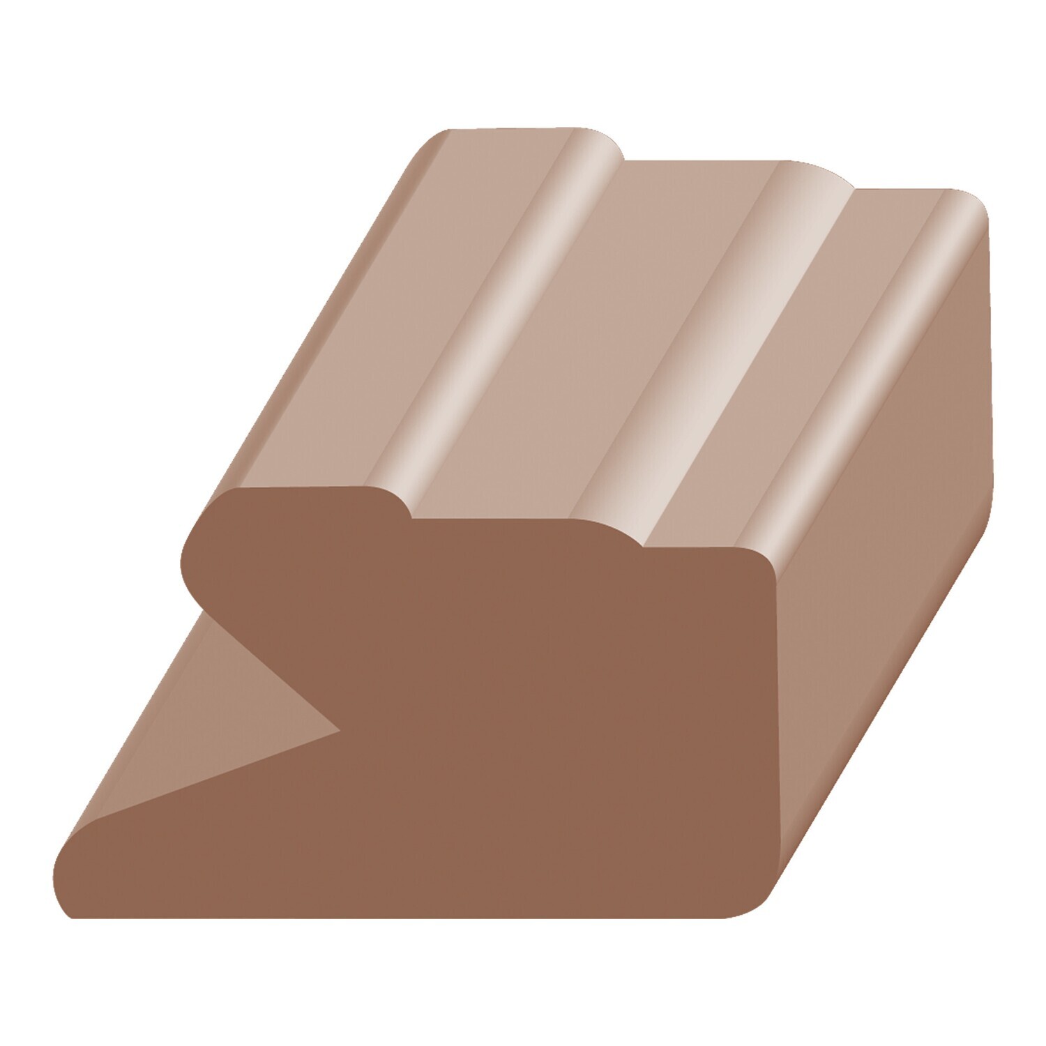 826R - Stucco Mould (3⁄4"x1-1⁄4") Redwood