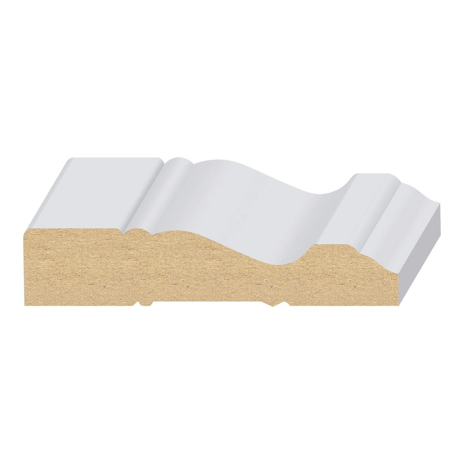 133MUL - Carolina/Palisade Casing (11⁄16"x3-1⁄4") MDF Ultralight